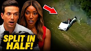 BMW Split In Half In Wild Florida Crash… And They SURVIVED?!