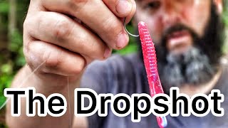 How to Fish the Drop Shot Rig 2 Ways- Bass Fishing