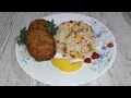 СОЧНЫЙ КУРИНЫЕ КОТЛЕТЫ. С ГАРНИРОМ ОЧЕНЬ ВКУСНО. МАЗЗАЛИ КАТЛЕТ ТАЙЙОРЛАШ.