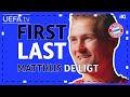 FIRST / LAST with BAYERN defender MATTHIJS DE LIGT