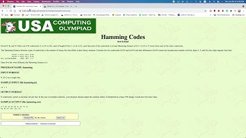 USACO Training Hamming Codes