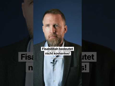 „Fisabilillah“ bedeutet nicht kostenlos