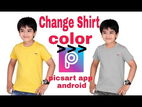 shirt color picsart android dont miss - YouTube