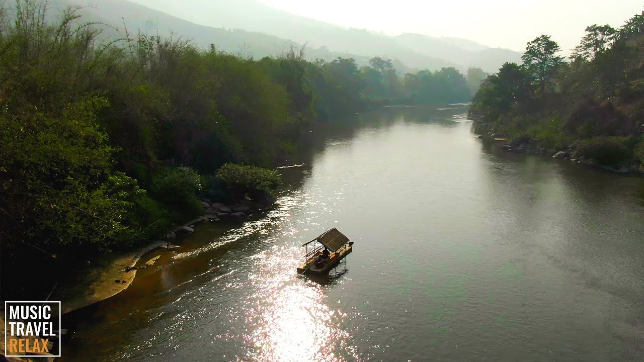 Relaxing Sleep Music • Peaceful Guitar & Nature Sounds | Kok River Sunrise by @MusicTravelLove  ​