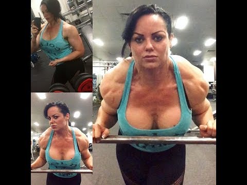 Jenna Gray Bigger Chest & Arms WorkOut | Bodybuilding Guy 