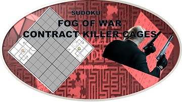 Sudoku : Contract Killer (New Rule set) + Fog of War (English) Hard