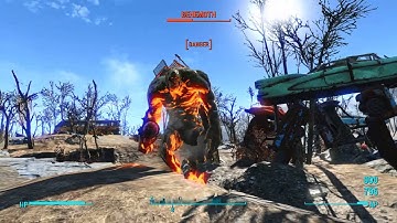 Fallout 4 Survivor - How to kill BEHEMOTH Easy