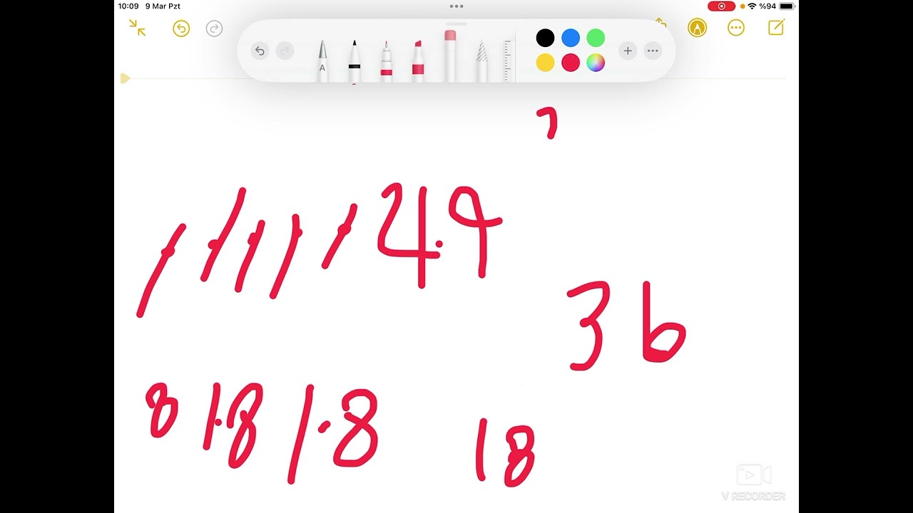 Salim sayılar 2.bölüm