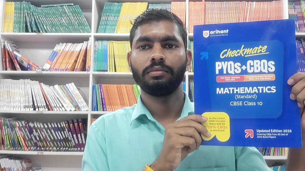 Arihant CheckMate Competency Question Bank Math Standard Class 10 Review With Detailed Explanation
