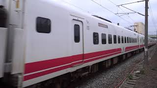 2234次區間車與127次普悠瑪在斗南車站交會 20201203
