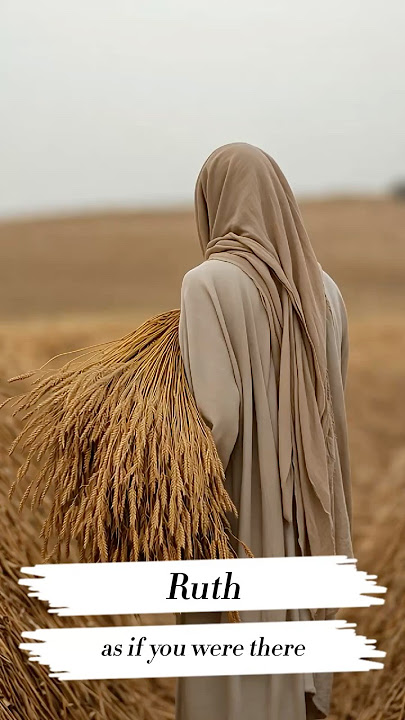 RUTH - as if you were there #Bible #Jesus #Christian #Faith #Gospel