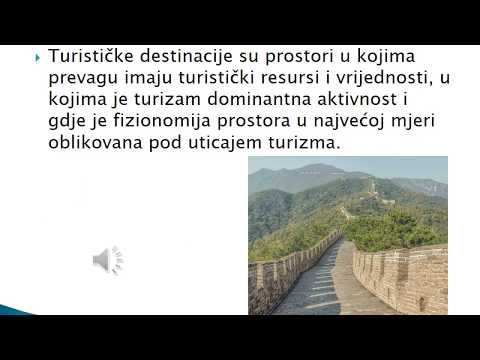 Video: Turistički proizvod - šta je to? Karakteristike i vrste