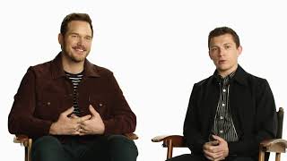 Tom Holland and Chris Pratt Discuss Onward Roles