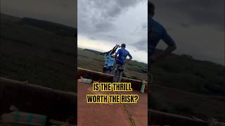 Is The Thrill Really Worth Your Life? 🛑 #shorts #extremesports #humanerror