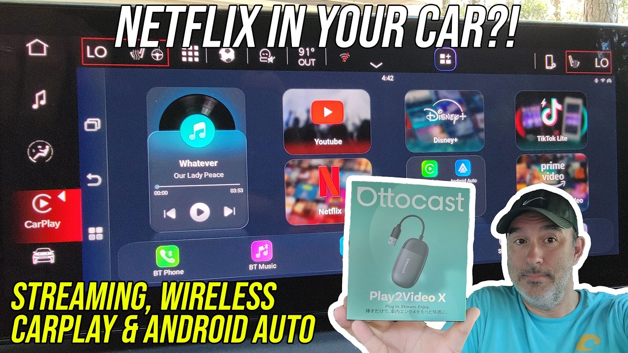 Ottocast Play2Video X Review: Wireless CarPlay + Netflix & YouTube