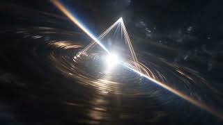 Prism of Creation A radiant triangle refracts cosmic light