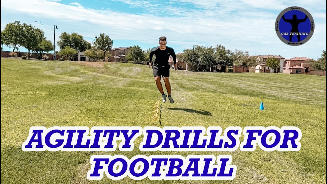 3 Agility Drills for Football Players Speed and Agility Drills for