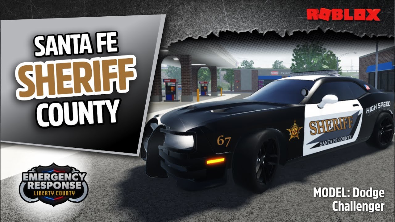 INSANE! Cop Car LIVERY | ERLC Roblox | Santa Fe County Sheriff