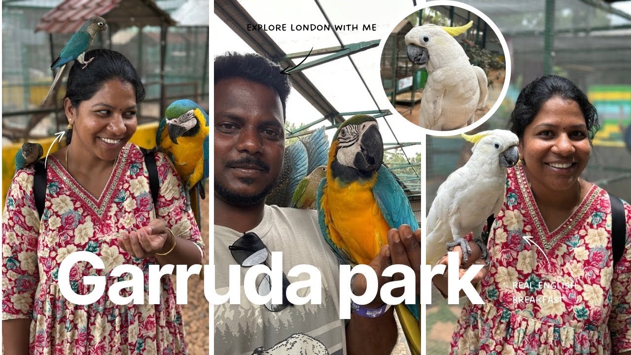 🦜 A Day at Garruda Park Zoo | Pathukannu, Pondicherry Adventure | 