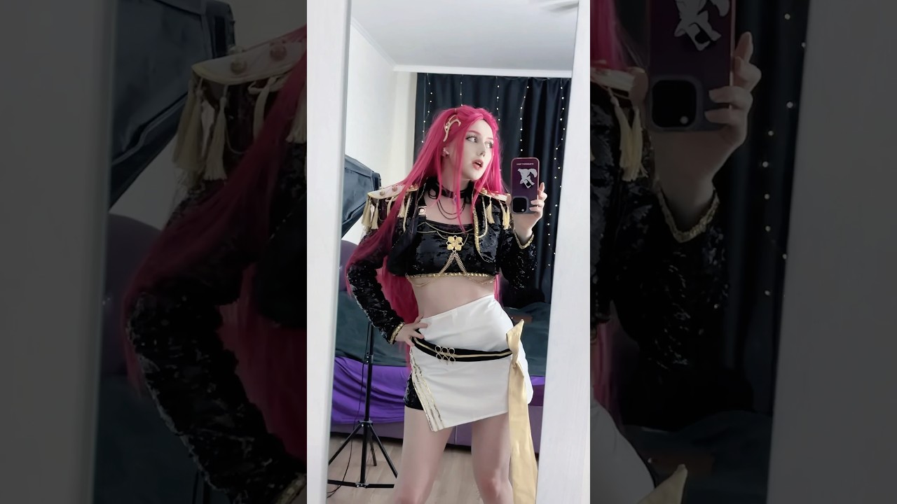 More of my  Mira Cosplay ✨​⁠ #kpopdemonhunters #huntrix #mirakpopdemonhunters #cosplay #netflix