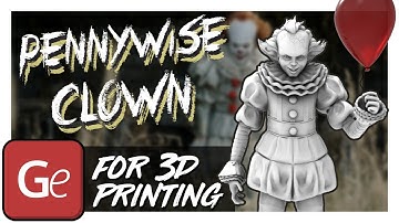 Pennywise Сlown 3D Model | Assembly by Gambody