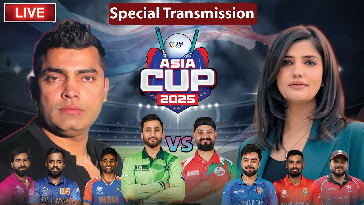 Asia Cup 2025 Live Streaming Umar Akmal | Pakistan vs Oman | Sara Baloch | Aik Digital
