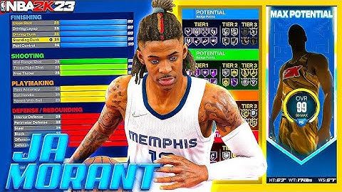 *NEW* UNSTOPPABLE JA MORANT BUILD on NBA 2K23 TAKES OVER THE 1S COURT