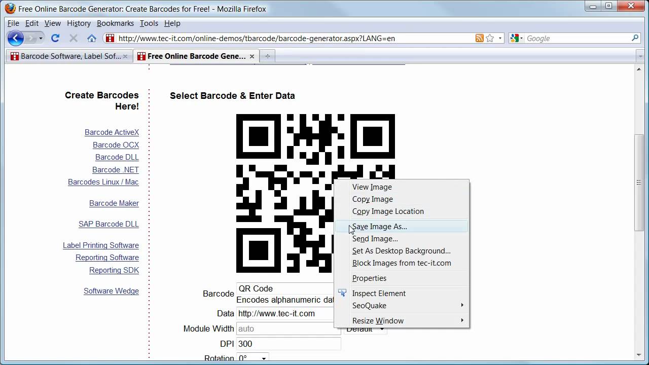 Free Online Barcode Generator For 1d 2d And Gs1 Bar Codes