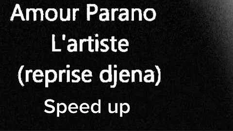 Amour parano [speed up]