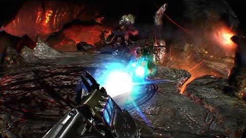 Doom 3 psvr cyberdemon final boss fight (no commentary)