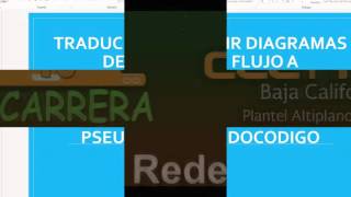 Modulo 1 - Submodulo 1 - 10 Traduce Diagramas de Flujo a Pseudocodigo