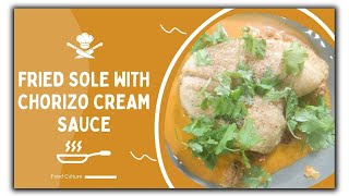 Best Fried Sole Dish with lemon and chorizo cream!!! screenshot 5