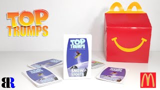 Top Trumps | McDonalds Happy Meal Toy Collection 2023 | SNOW SPORTS