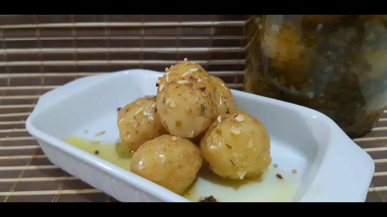 Batata Bolinha em Conserva - Aula Completa