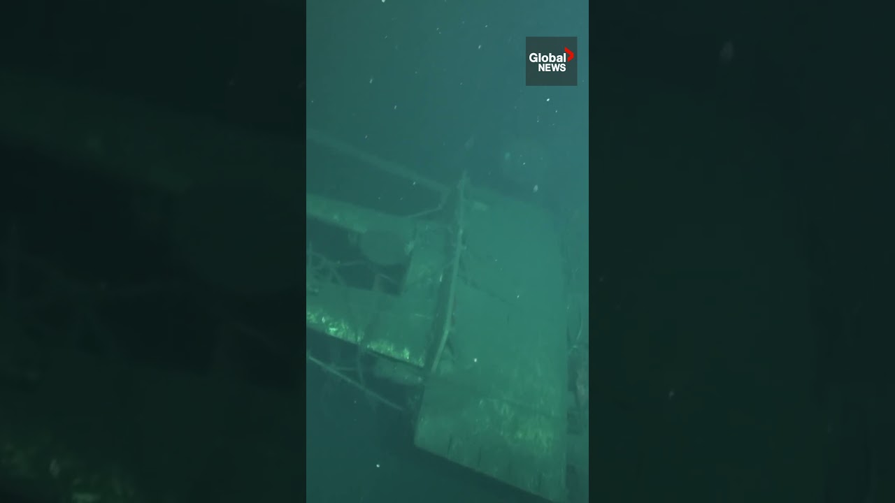 WWI submarine filmed off US coast 108 years after being lost at sea