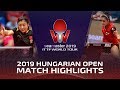 Chen Meng vs Manika Batra | 2019 ITTF World Tour Hungarian Open Highlights (R16)