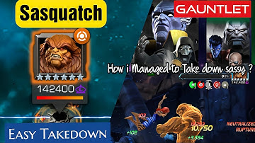 Annoying Sasquatch Easy Takedown | Path 4 | Lifecycle Node | Grandmaster