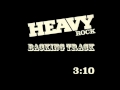 Heavy Rock Backing Track in E