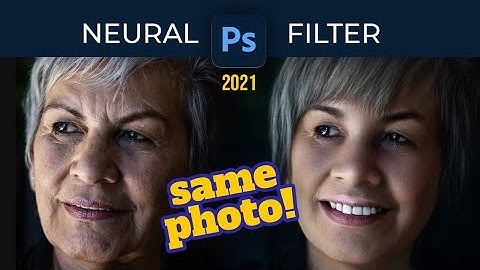 Adobe Photoshop 2021 - The New Neural Filter - Amazing Artificial Intelligence in Photoshop!