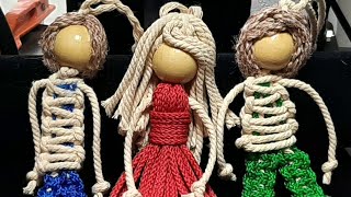 DIY Macramé Dolls - Boy Doll - part 1