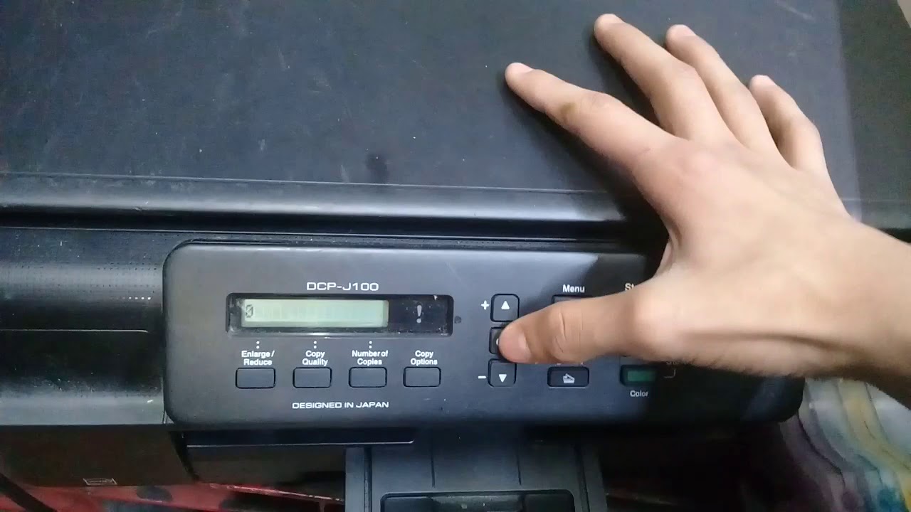 Como solucionar absorbedor de tinta lleno resetiando la impresora - YouTube