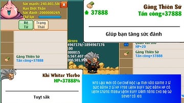 Nro Lậu Mới cực chiến Free Lệnh độc lạ có lệnh buff sd hp lệnh buff tnsm cho đệ tử lệnh trứng bư
