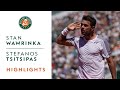 Stan Wawrinka vs Stefanos Tsitsipas - Round 4 Highlights | Roland-Garros 2019