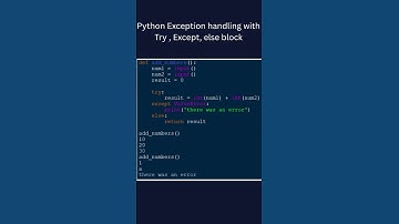 How do you handle and raise exceptions in Python? #python #interview #coding #programming