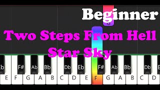 Two Steps From Hell- Star Sky Easy Piano for Beginners