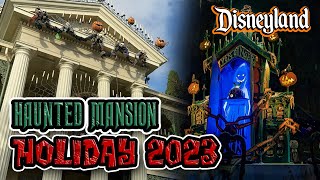Haunted Mansion Holiday 2023 POV Ride  Nightmare Before Christmas Overlay