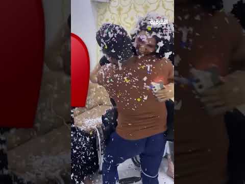 فرحة لاعبة كرة الطاولة نجلة عماد بعد نجاحها في السادس الإعدادي بمعدل 75