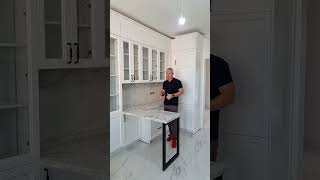 Индивидуальный проект 1. Кухня с фасадами ЭМАЛЬ. #дельфика WWW.DELFIKA.RU