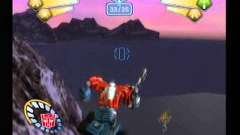 Transformers Armada(PS2) - OoB Glitch - Starship(Crash Site)[5]