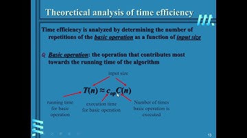 Time complexity analysis of non-recursive algorithms (Part 1)